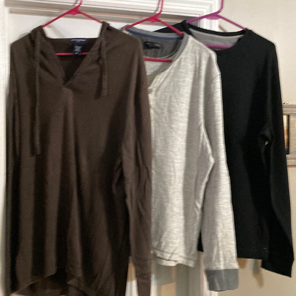 Men’s Banana Republic Jersey Knit Shirts Pkg of 3 XL